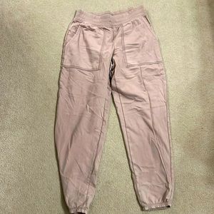 Aerie joggers in very light purple